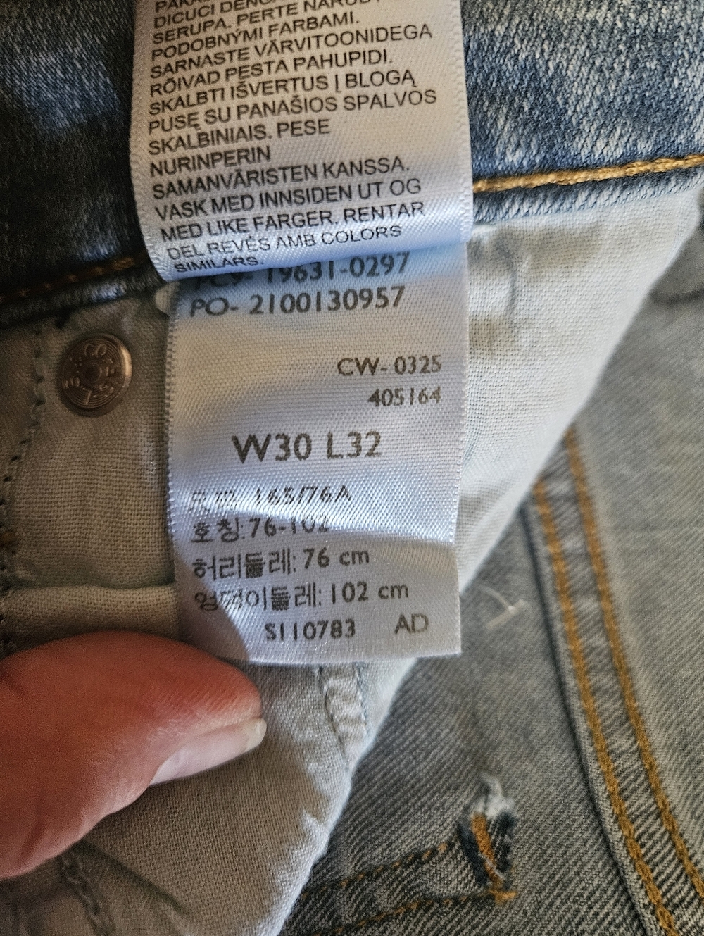 Levi's 30Γ32 314 Shaping Straight Leg - Picture 11 of 11